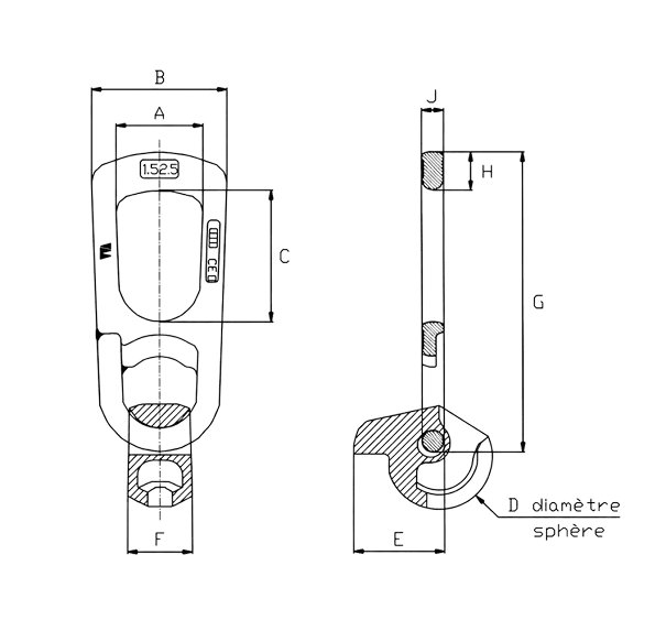 Anneau de levage Arteon