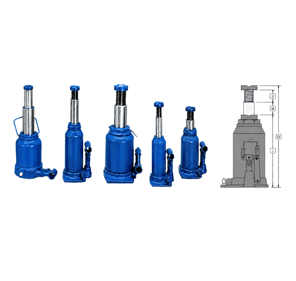 Cric de bord hydraulique