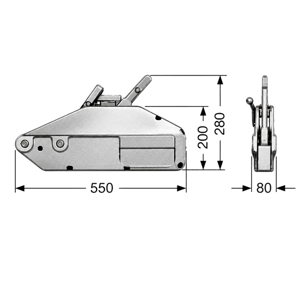 Palan à câble – Type 832