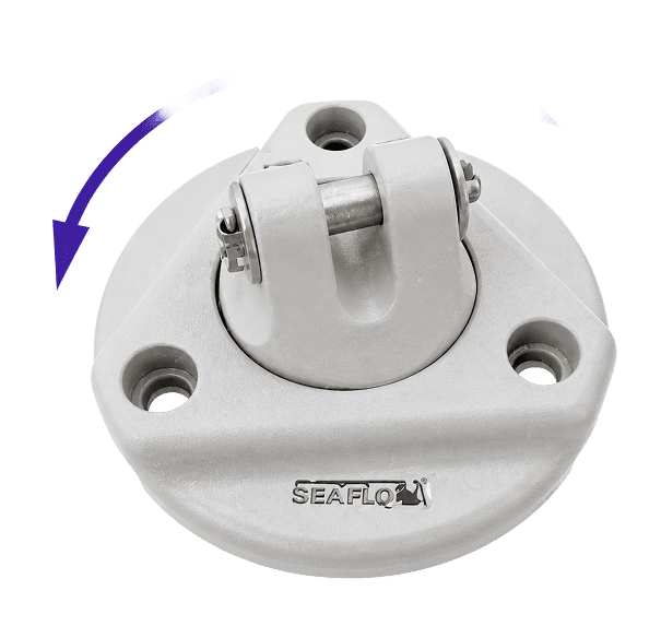 Pièce orientable inox ou alu
