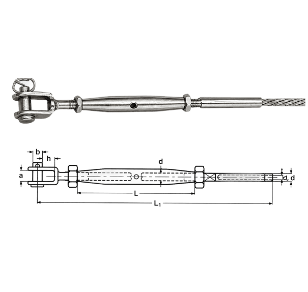 Ridoir à sertir (corps ouvert ou fermé) inoxydable – Super mini