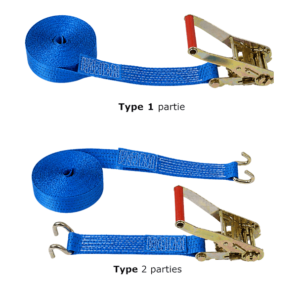 Sangle avec cliquet