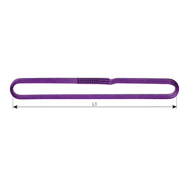 Sangle plate sans fin 1 bande porteuse
