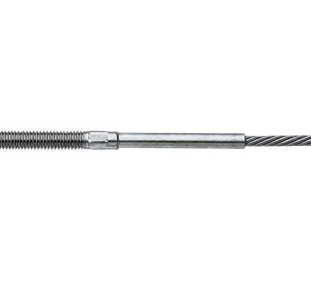Terminaison avec filetage inoxydable – Standard