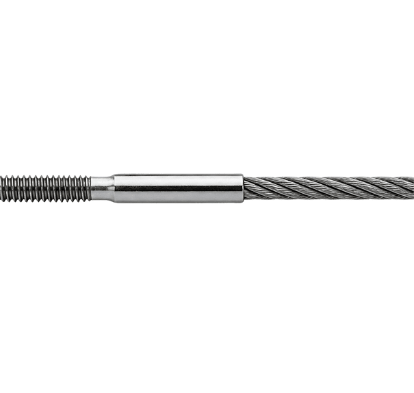 Terminaison avec filetage inoxydable – Super mini